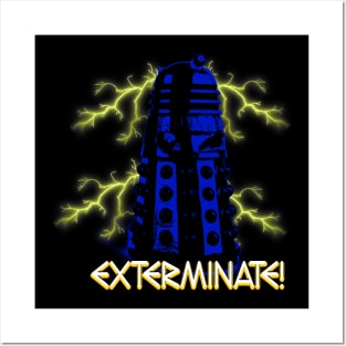 Classic Dalek ''Exterminate'' Posters and Art